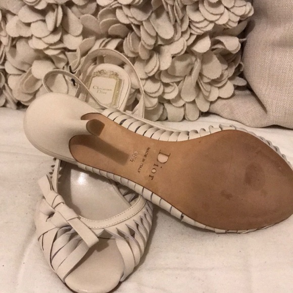 Christian Dior Sling Back Shoes - Picture 5 of 6